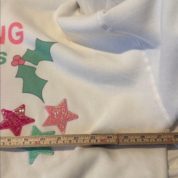 Judith March “Making Spirits Bright” Sequin Embellished Sweatshirt Womens Large - Picture 9 of 9
